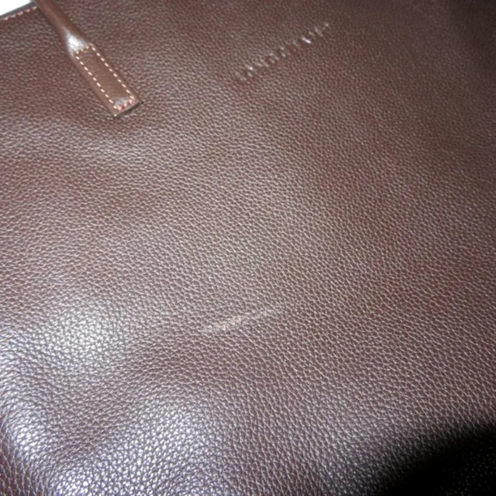 Longchamp Business Laptop Leather Handbag
